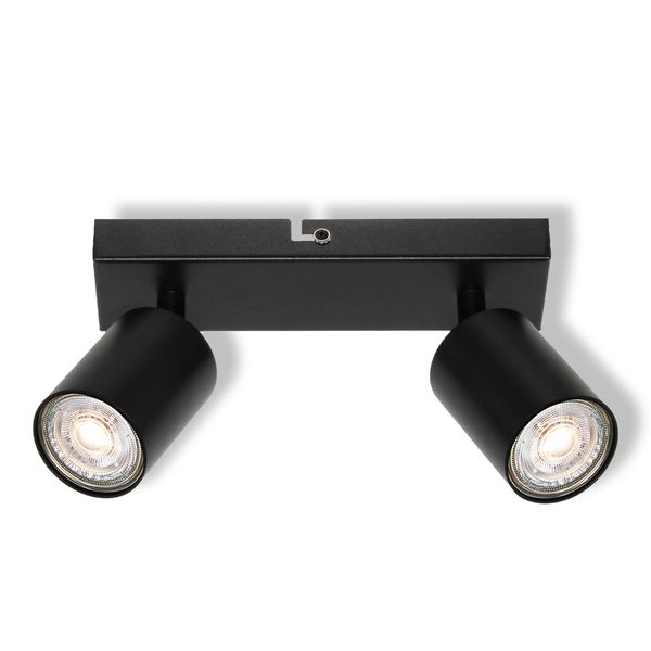 LED SPOT ELEMENTAL 2XGU10 BK OSRAM image 1