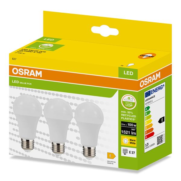 LEDPCRCLA100 13W/827 230VFR E27 FS3OSRAM image 2