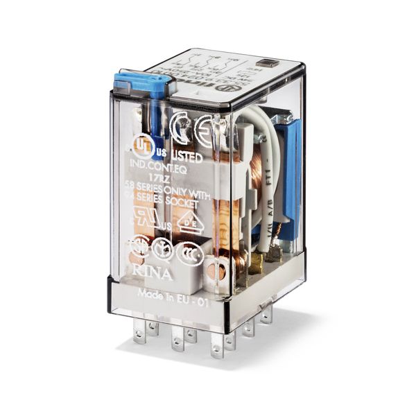 General purpose Rel. 3CO 10A/24VDC/Agni/LED/diode (55.33.9.024.0080) image 3