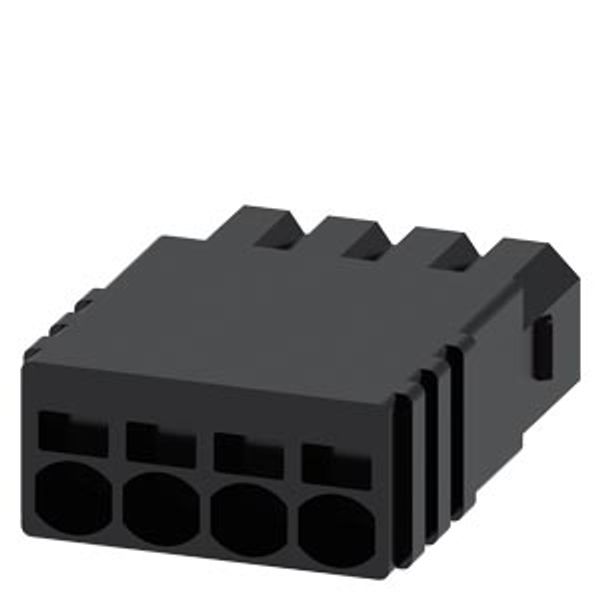 Connector for communication module, 4-pole, spring-type terminal image 1