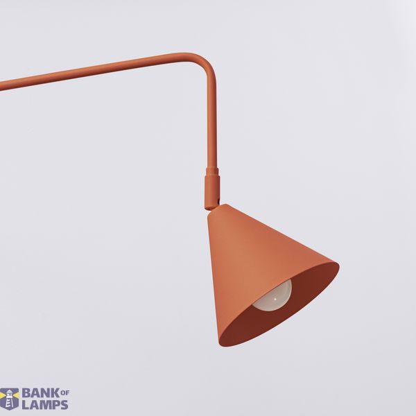 Wall lamp NOX red ochre image 7