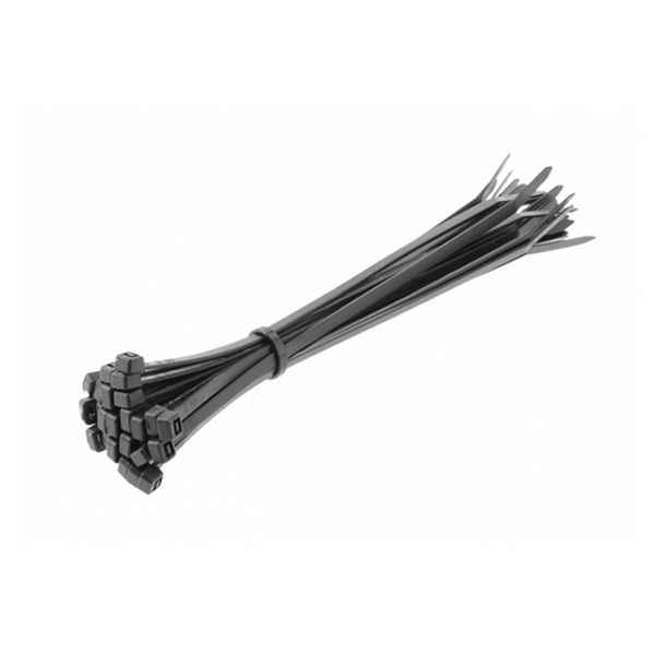 Nylon ties 4,8 x 200 mm, 25 pcs., black image 1