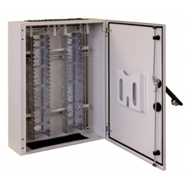 Telephony Wallmount distribut.cabinet 2x350pairs back mount image 1