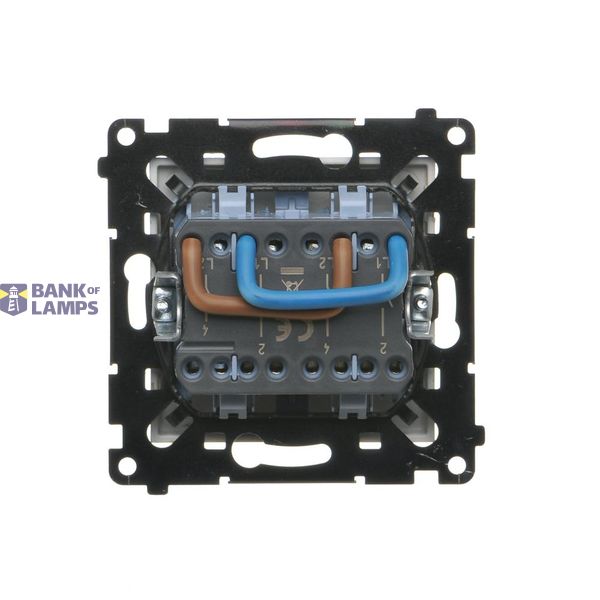 HDMI 2.1 double socket, (module), Simon 24, IP20/IP44, champagne matt, HDMI Standard: HDMI 2.1 image 1