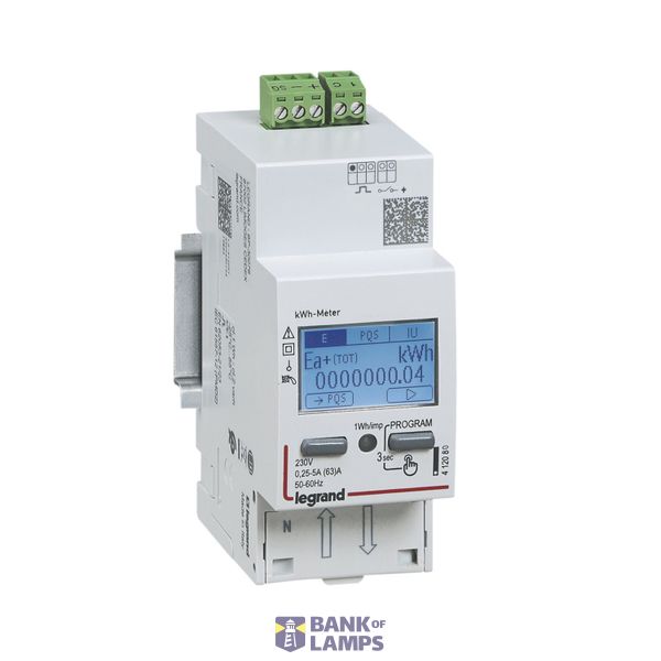 ENERGY COUNTER 63A MONO 2MODULE MID image 2