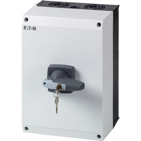DMM-125/3N/I5/C-G Switch-disconnector, DMM, 125 A, 3P + N (solid), with grey knob, cylinder lock, in CI-K5 enclosure image 4