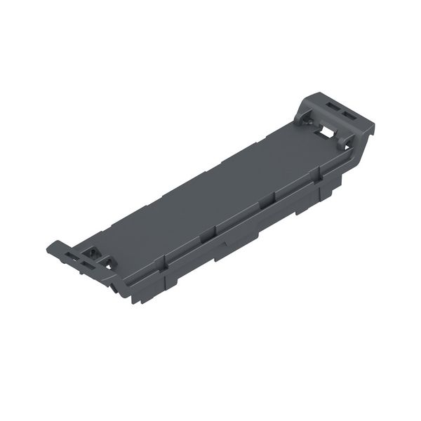 Front element, OMNIMATE Housing - series CH20M  Graphite grey, Front element, including preperation for flip cover, Width: 22.5 mm image 2