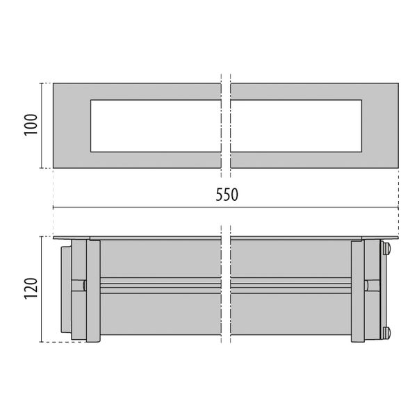 STR.SQ.ING+L 550 15W ELL 15x45 RGBW image 5