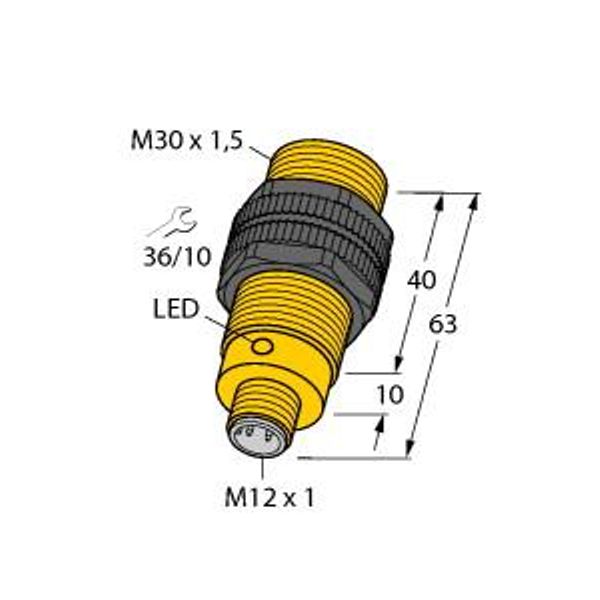 Inductive Sensor   NI15-S30-AP6X-H1141 image 1