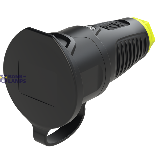 Rubber socket 16A 230V IP54 image 1