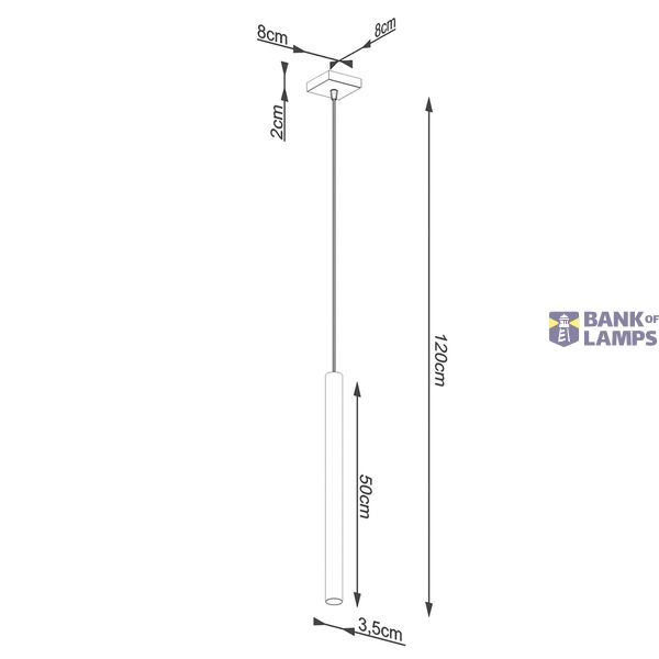 HANGING LAMP PASTELO 1 WOOD G9 1X8W IP20 image 6