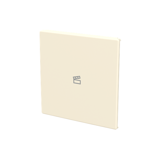 free@home Cover plate with legend with Symbol scene ivory white - Platform 63 image 2