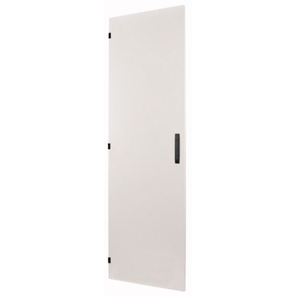 XLSD5S144 Section door, closed IP55, left or right-hinged, HxW = 1400 x 425mm, grey image 1