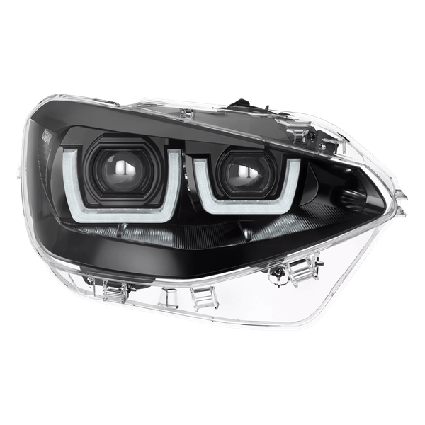LEDriving® headlights for BMW F20/21 - BLACK EDITION image 1
