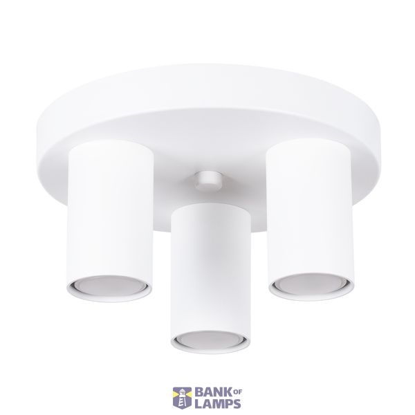CEILING LAMP LAGOS 3P WHITE 3XGU10 image 3
