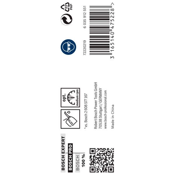 Metal drill bits HSS-G, DIN 338 9,3 x 81 x 125 mm 5 pcs. image 2