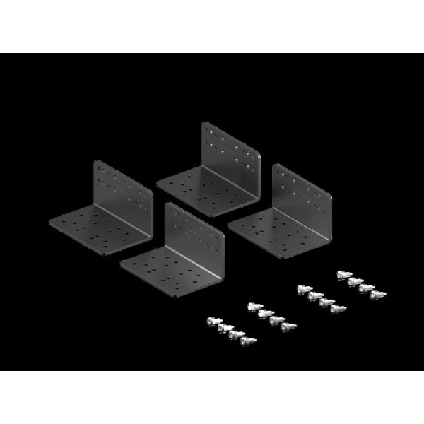 Mounting bracket for VX IT 19" mounting angles, standard and dynamic,W: 800 mm image 1