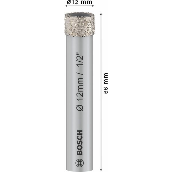 Expert for Ceramic Diamond Drill Bit 12 mm image 1