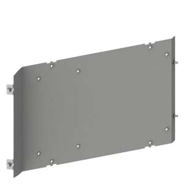 Separation vertical busbar connection rear, H: 250 mm, W: 600 mm image 1