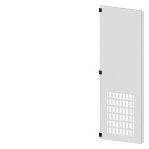 SIVACON, door half, left, with ventilation openings, IP20, H: 2000 mm, W: 600 mm, RAL image 2