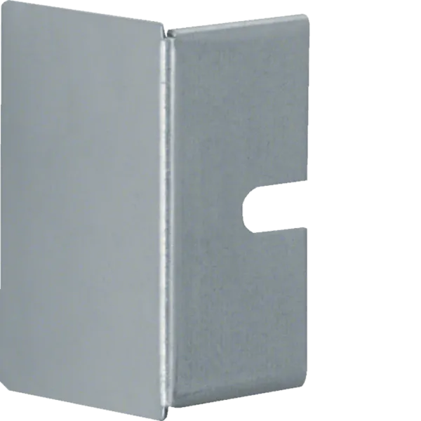 Galvanised end piece made of sheet steel for cable duct LFS 40x60mm image 1