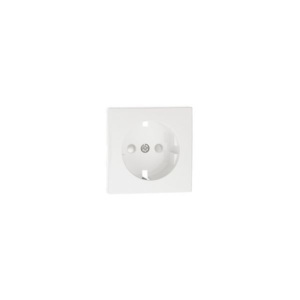 SAF COV PLAT F/EARTH SOCKET (SKO TYPE) ALUMIN image 1