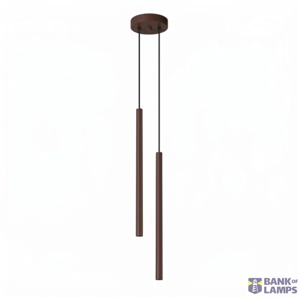 Pendant lamp PASTELO 2 brown image 1