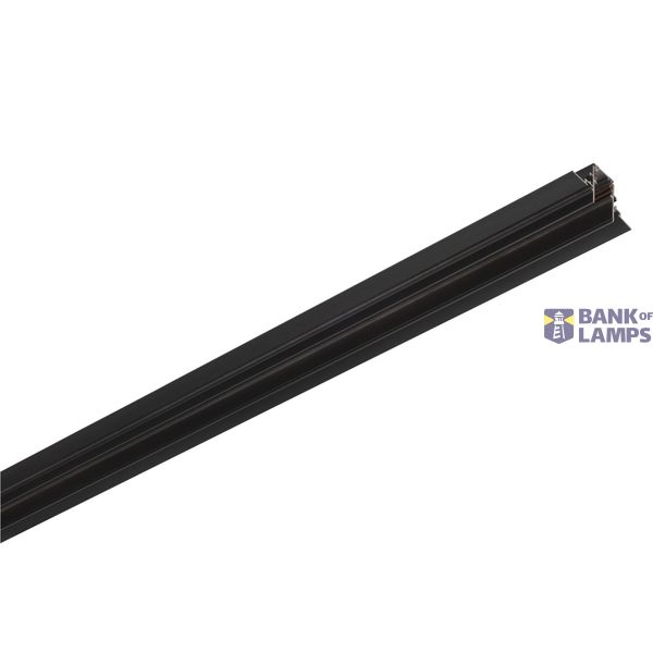 3m mounting track, 48V TRACK, black, DALI image 1