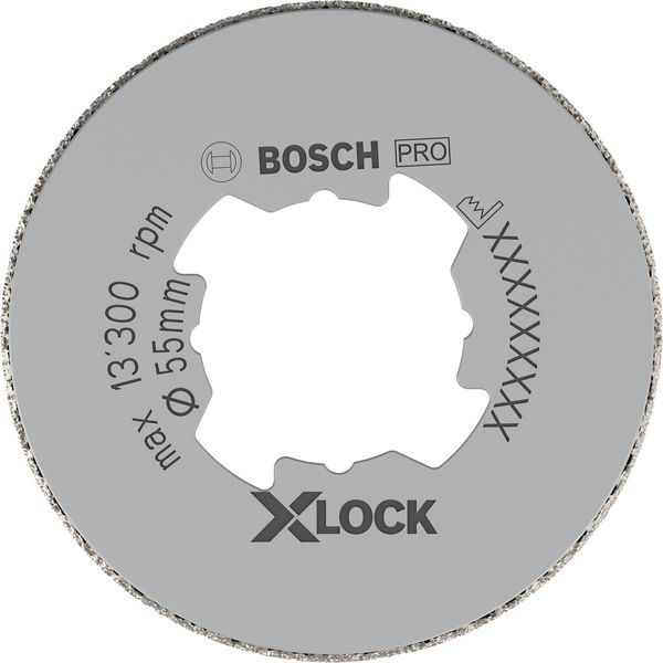 X-LOCK Diamond Cutter Best for Ceramic Dry Speed 55x35 image 1