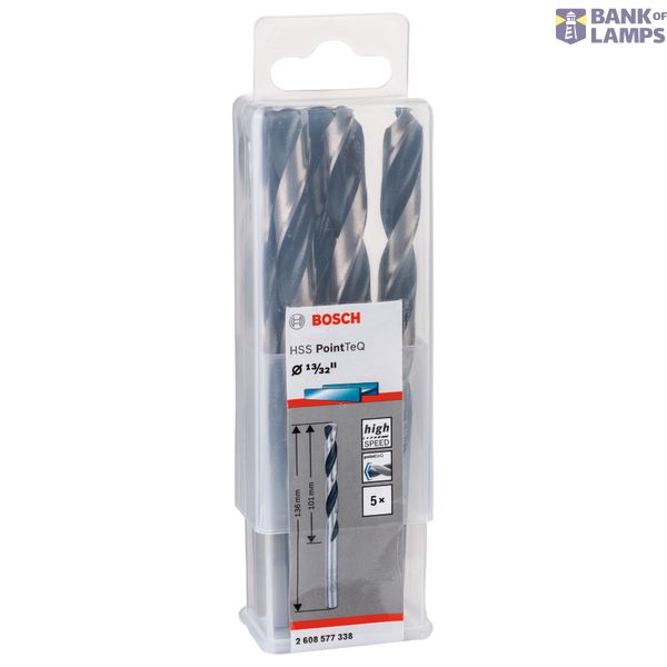 HSS Twist Drill Bit PointTeQ 13/32", 5 pcs. image 2