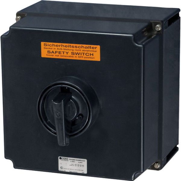 T0-1-8214/I1 Changeoverswitches, T0, 20 A, surface mounting, 1 contact unit(s), Contacts: 2, 45 °, momentary, With 0 (Off) position, with spring-return from both d image 423