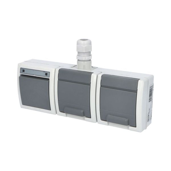 ATLAS switch no. 6 + 2x socket IP65 image 2