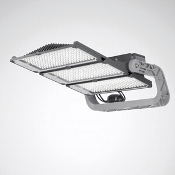 Floodlight / Projectors Lumena Plus 90 Lens Grey rectangular ETDD 1128W 165000lm 70 asym. tiefstrahl. (AT2L) IP66 IK08 5 SDCM image 1