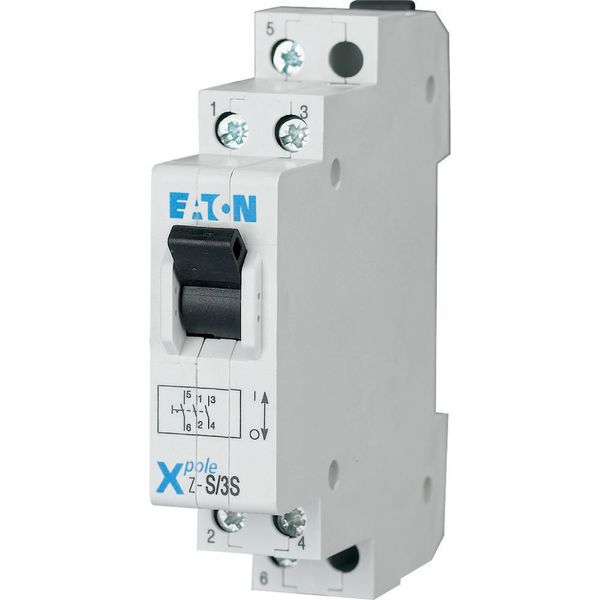 Z-S/3S1O Control switchp13 S, 1 N/C, 16A, 230 V, 20kA image 5