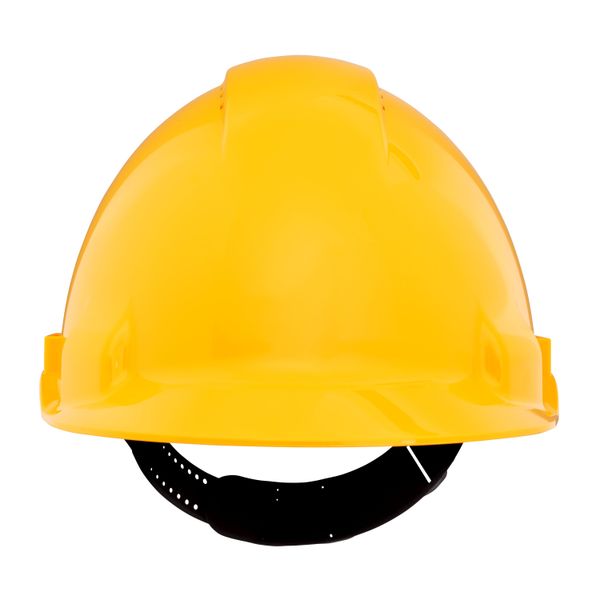3M™ Hard Hat, Uvicator, Pinlock, Ventilated, Plastic Sweatband, Yellow image 7