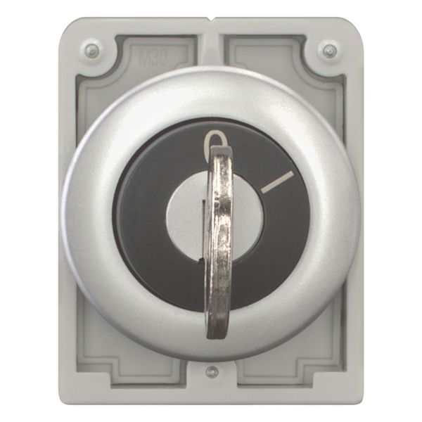 M30C-FWRS-MS3 Key-operated actuator, Flat Front, maintained, 2 positions, MS3, Key withdrawable: 0, I, Metal bezel image 4