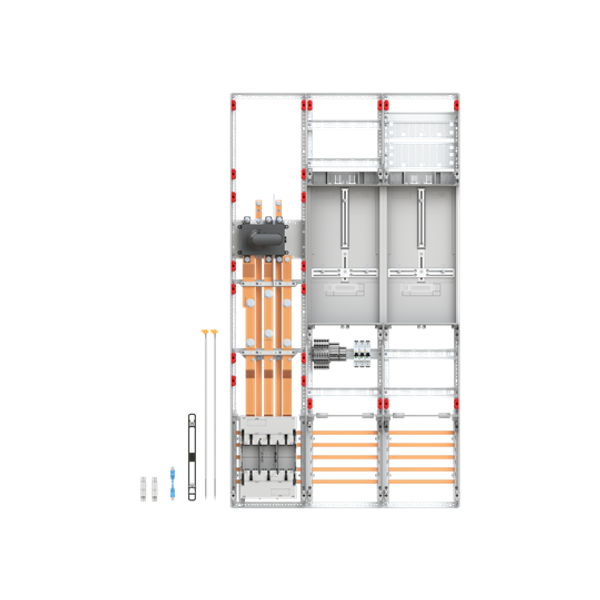WF39KK41 9RE 3FB Complete panel according to FNN In 220A with three-point fastening image 4