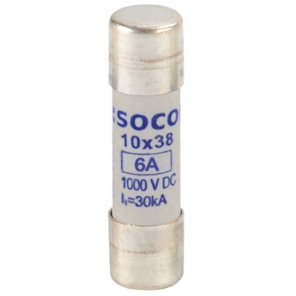 gPV cylindrical fuses rated voltage 1000VDC, 10X38 6A 30kA image 2
