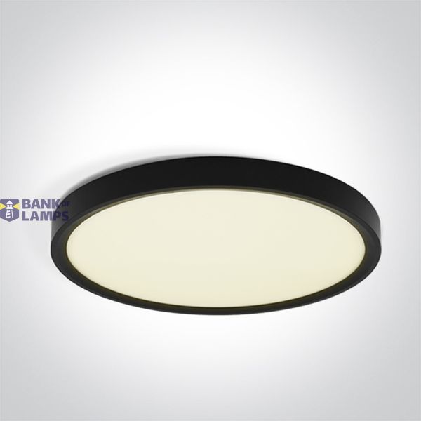 BLACK PLAFO 40W CCTV IP20 230V DIMMABLE image 1