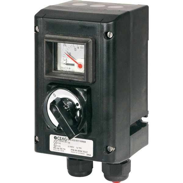T0-1-8214/I1 Changeoverswitches, T0, 20 A, surface mounting, 1 contact unit(s), Contacts: 2, 45 °, momentary, With 0 (Off) position, with spring-return from both d image 535