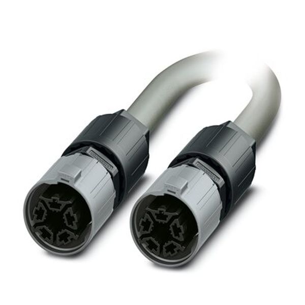 QPD 5P/ 1,0-PVC/5P 5X2,5 BK - Connecting cable image 1
