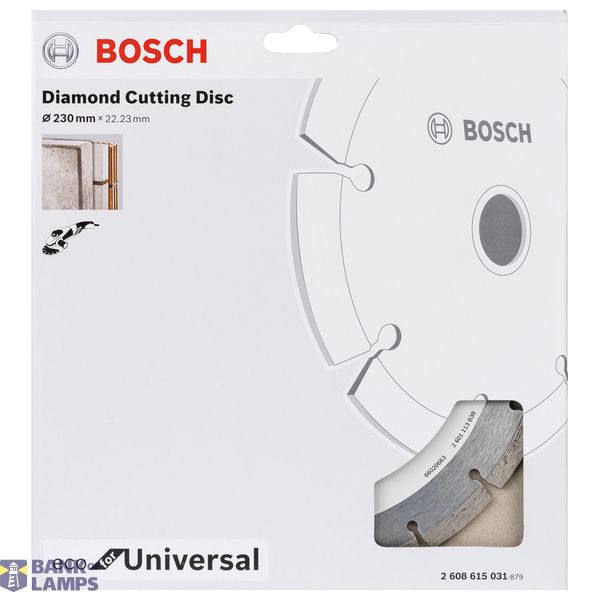 Diamond Cutting Disc ECO For Universal 150x22.23x2.1x7 image 2