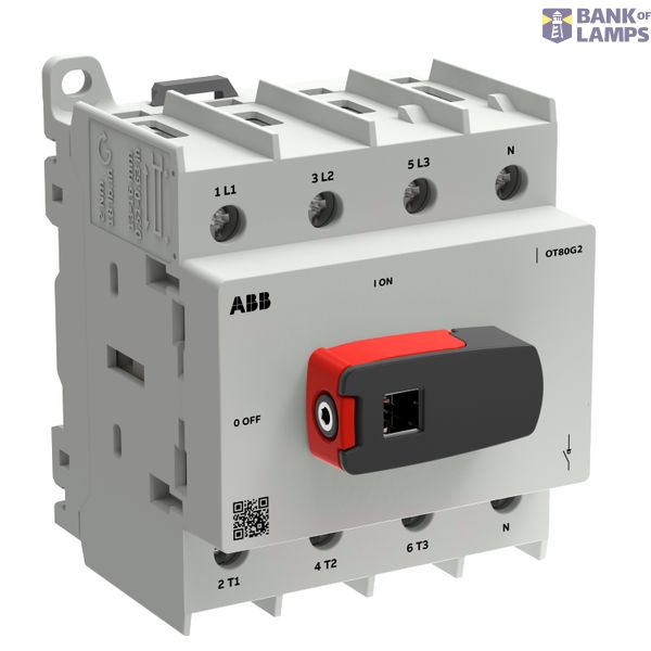 OT80G2-4BSN2/40 SWITCH-DISCONNECTOR 4P, 80A image 1