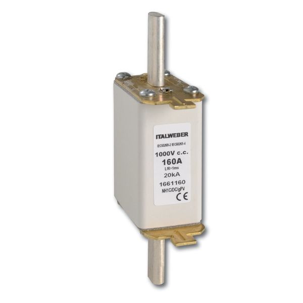 NH0 gPV 125A 1000Vdc fuses image 1