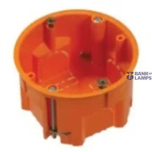 Mounting Box PKE06 1-Gang Front Mount HF image 1