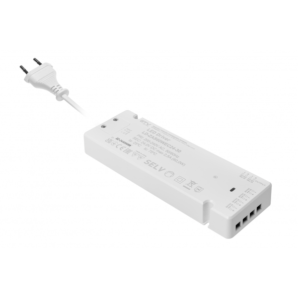 Power supply EASY CLICK, DC24V, 60 W, input AC220-240V, IP20 image 2