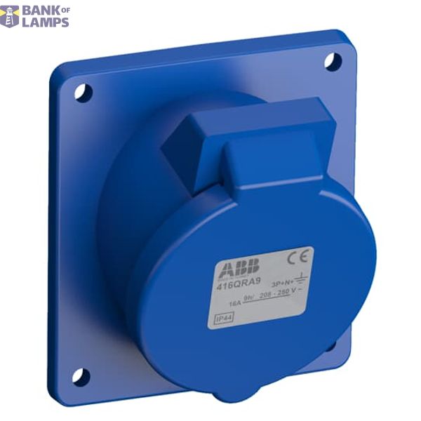 416QRA9 Panel mounted socket image 1