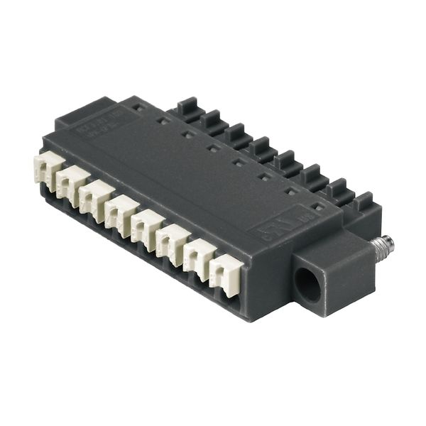 PCB plug-in connector, female plug, 3.81 mm, Number of poles: 2, 180°, PUSH IN with actuator, Clamping range, max. : 1.5 mm², Box image 4