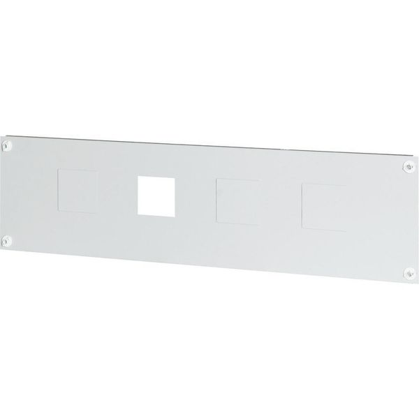 BPZ-FP-800/200-45 Front plate for HxW=200x800mm, with 45 mm device cutout image 3