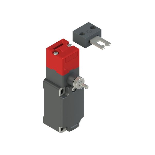 Safety switch with manual mechanical delay image 1